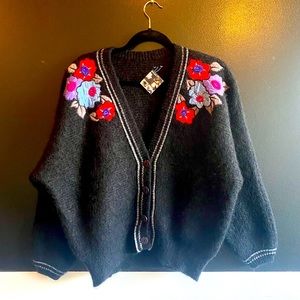 Floral Cardigan vintage